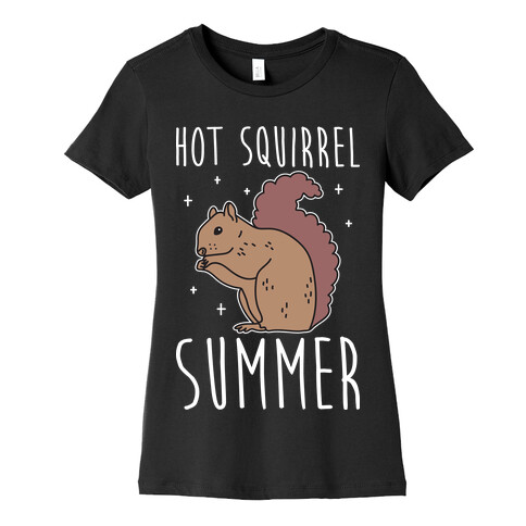 Hot Squirrel Summer Womens T-Shirt