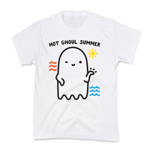 Hot Ghoul Summer Kids T-Shirt