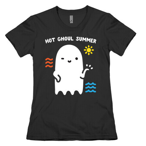 Hot Ghoul Summer Womens T-Shirt