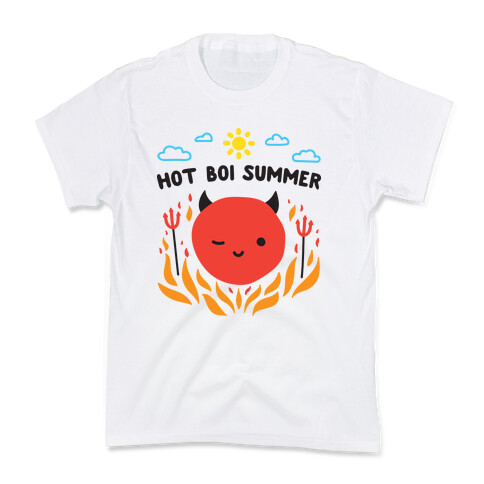 Hot Boi Summer Kids T-Shirt