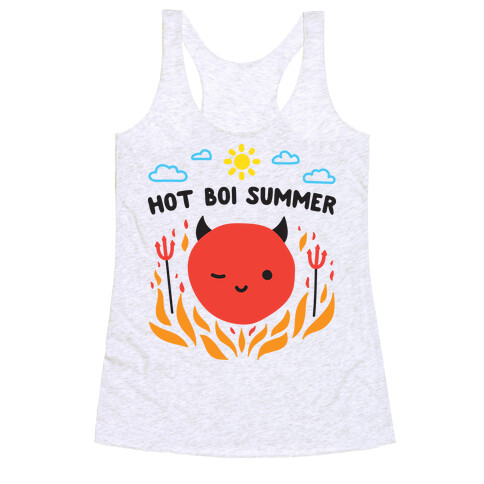 Hot Boi Summer Racerback Tank Top