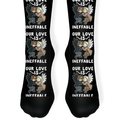 Our Love is Ineffable - Good Omens Sock