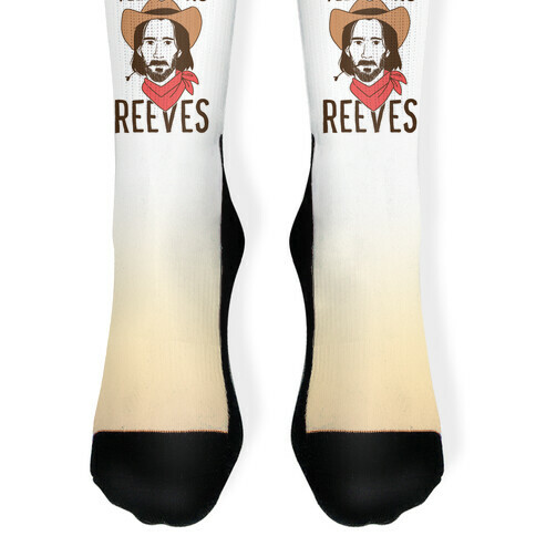 Yeehaw-nu Reeves Sock