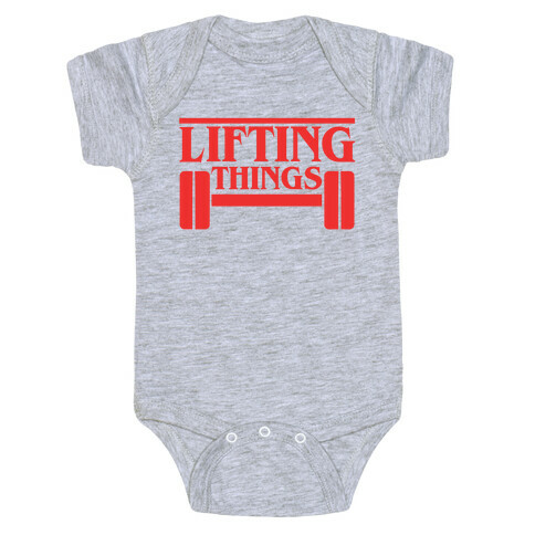 Lifting Things Baby One-Piece