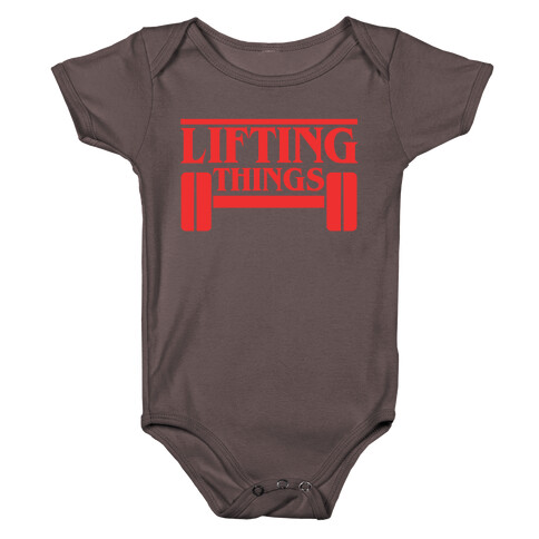 Lifting Things Baby One-Piece