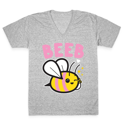 Beeb Weeb V-Neck Tee Shirt