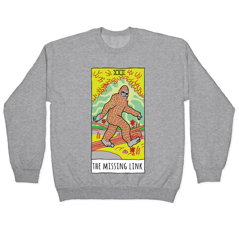 The Missing Link Bigfoot Tarot Pullover