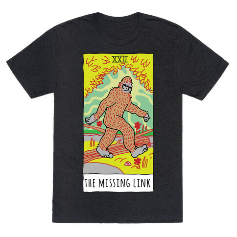 The Missing Link Bigfoot Tarot T-Shirt