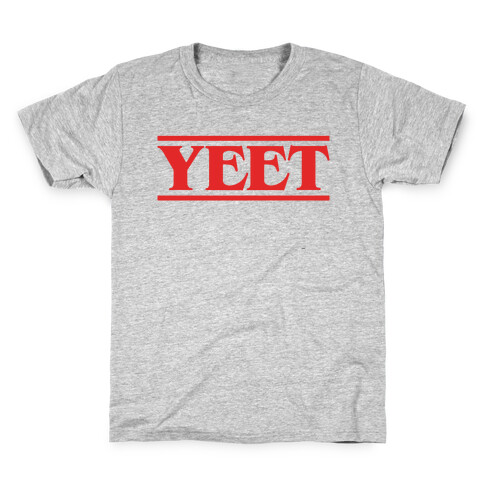 Yeet Stranger Things Parody Kids T-Shirt