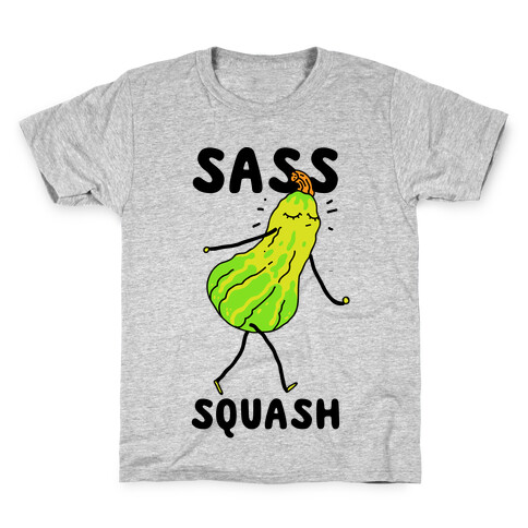 Sass Squash Kids T-Shirt