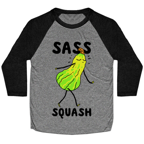 Sass Squash Baseball Tee