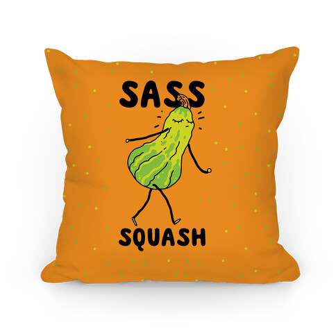 Sass Squash Pillow