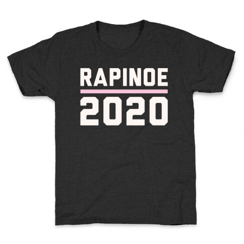 Rapinoe 2020 White Print Kids T-Shirt