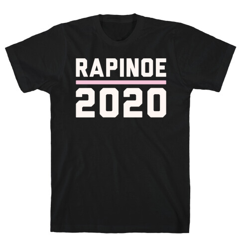 Rapinoe 2020 White Print T-Shirt