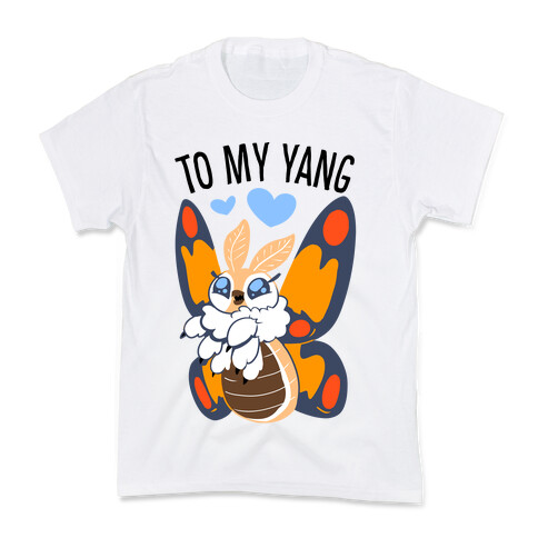 You're The Yin To My Yang (Mothra) Kids T-Shirt