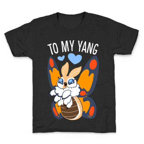 You're The Yin To My Yang (Mothra) Kids T-Shirt