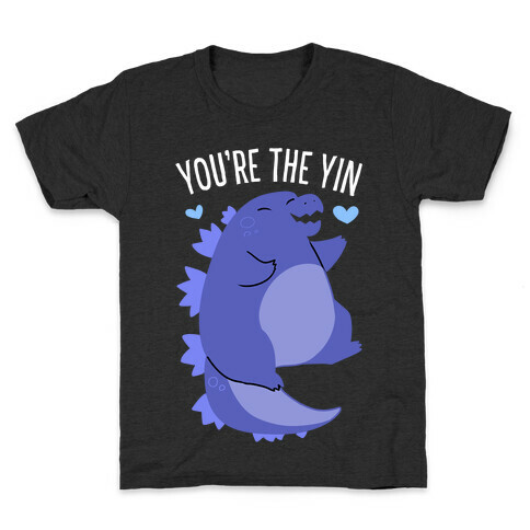 You're The Yin To My Yang (Godzilla) Kids T-Shirt