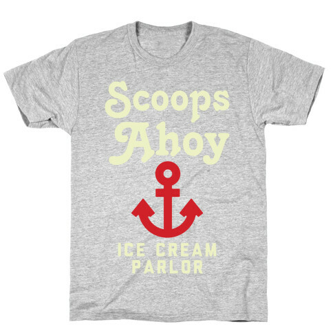 Scoops Ahoy Logo Parody T-Shirt