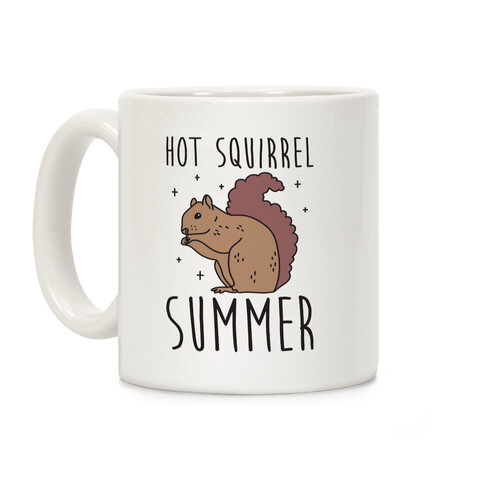 Hot Squirrel Summer Coffee Mug