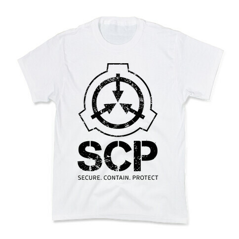 SCP Secure. Contain. Protect Kids T-Shirt