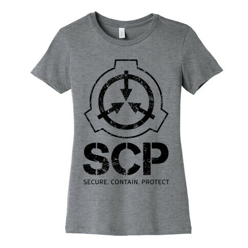SCP Secure. Contain. Protect Womens T-Shirt