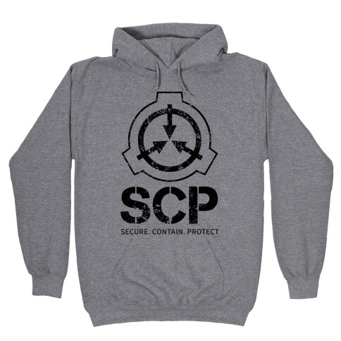 SCP Secure. Contain. Protect Hooded Sweatshirt