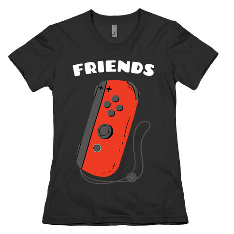 Best Friends Joycon Red Womens T-Shirt