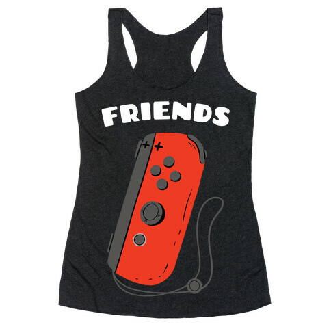 Best Friends Joycon Red Racerback Tank Top