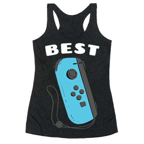 Best Friends Joycon Blue Racerback Tank Top