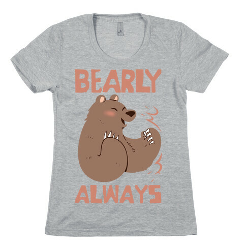 Bearly Apart, Always Together (Left) Womens T-Shirt