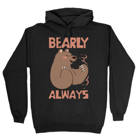 Bearly Apart, Always Together (Left) Hooded Sweatshirt