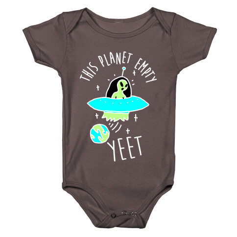 This Planet Empty YEET Baby One-Piece