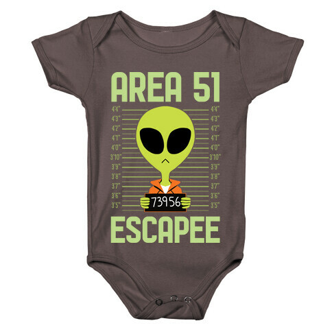 Area 51 Escapee Baby One-Piece