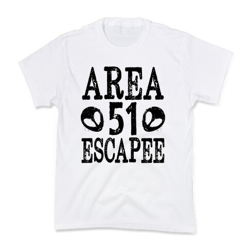 Area 51 Escapee Kids T-Shirt