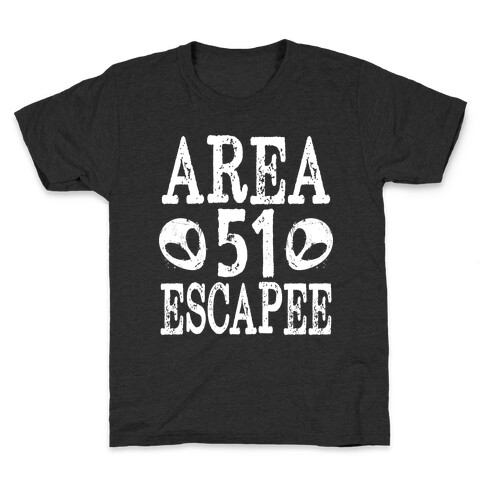 Area 51 Escapee Kids T-Shirt