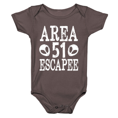 Area 51 Escapee Baby One-Piece