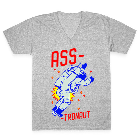 Ass-tronaut V-Neck Tee Shirt