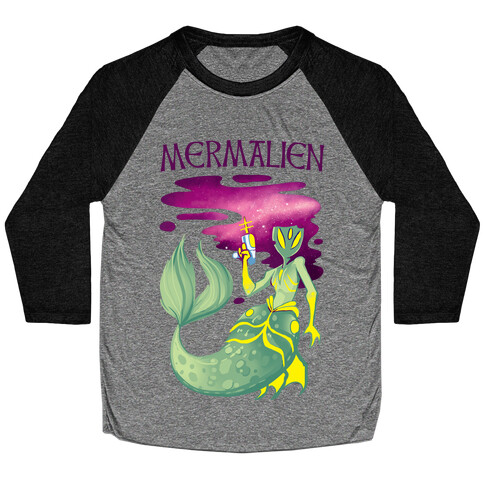 Mermalien Baseball Tee