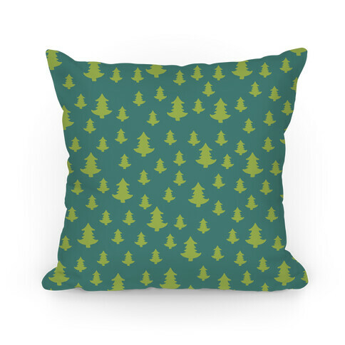 Tree Pattern (Dark) Pillow