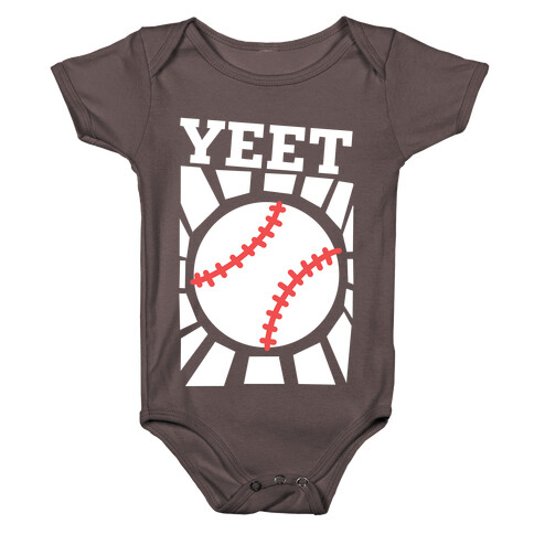 YEET - baseball Baby One-Piece