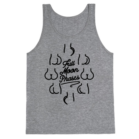 Full Moon Phases  Tank Top