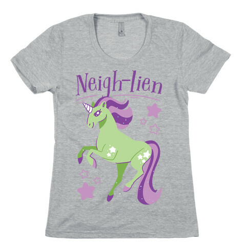 Neigh-lien  Womens T-Shirt
