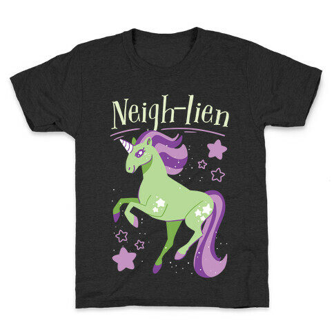 Neigh-lien  Kids T-Shirt