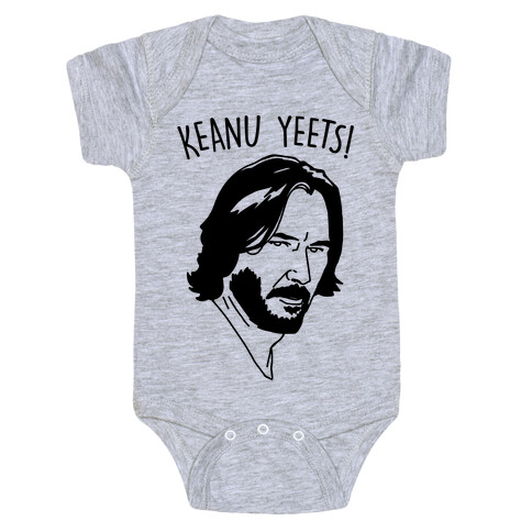 Keanu Yeets Parody Baby One-Piece