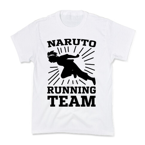 Naruto Running Team Kids T-Shirt