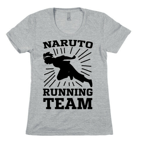 Naruto Running Team Womens T-Shirt