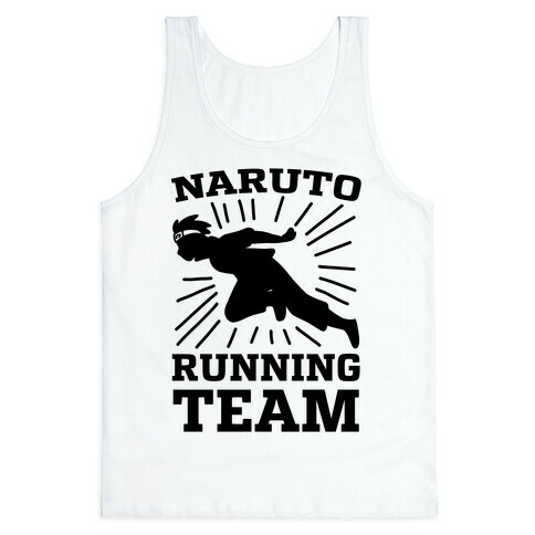 Naruto Running Team Tank Top