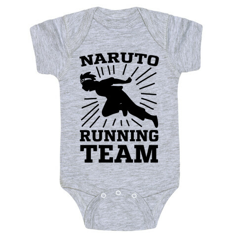 Naruto Running Team Baby One-Piece