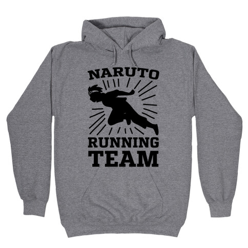 Naruto Running Team Hooded Sweatshirt
