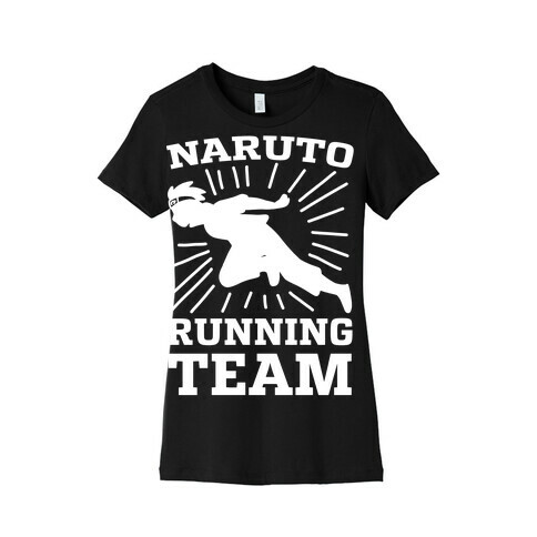 Naruto Running Team Womens T-Shirt